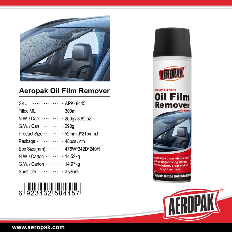 Aeropak Oil Film Remover